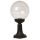 Opviq, 685AVN1146, Modern Outdoor Wall Lamp, Black ABS Body, 47 cm Length, 25 cm Diameter, E27 Socket, IP65 Waterproof | Stylish Industrial Design for Patios & Gardens