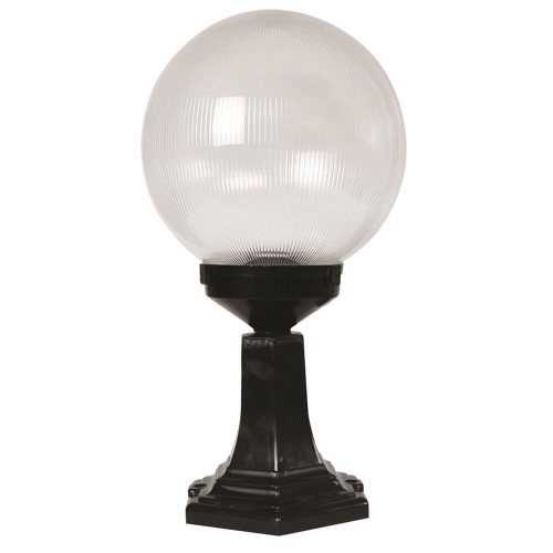 Modern Outdoor Wall Lamp, Black ABS Body, 47 cm Length, 25 cm Diameter, E27 Socket, IP65 Waterproof | Stylish Industrial Design for Patios & Gardens