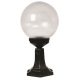 Modern Outdoor Wall Lamp, Black ABS Body, 47 cm Length, 25 cm Diameter, E27 Socket, IP65 Waterproof | Stylish Industrial Design for Patios & Gardens