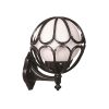 Modern Outdoor Wall Lamp, Black & White, 34 cm Length | Durable ABS Body, IP65 Rated, E27 Socket Max 40W | Stylish Industrial Design for Patios & Gardens