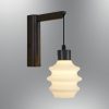 Modern Wall Lamp, White Metal Body, 3W LED, 3000K, 300 lm | 10 x 30 x 20 cm | Energy Efficient Lighting for Home & Office Decor