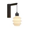 Modern Wall Lamp, White Metal Body, 3W LED, 3000K, 300 lm | 10 x 30 x 20 cm | Energy Efficient Lighting for Home & Office Decor