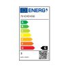Modern Wall Lamp, White Metal Body, 3W LED, 3000K, 300 lm | 10 x 30 x 20 cm | Energy Efficient Lighting for Home & Office Decor
