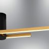 Elegant Gold Chandelier, Metal Body, 120 cm x 10 cm x 18 cm | 2 x 15W LED, 3000K, 3000 Lm | Modern Lighting for Home & Office Decor