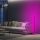 Opviq, 395NGR1105, Modern Purple Floor Lamp, 120 cm Height, Aluminium Body, 600 Lumen, 12W, Electrostatic Coated, Type C Socket, Perfect for Home & Office Decor