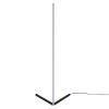 Modern Yellow Floor Lamp, 120 cm Height, Aluminium Body, 600 Lumen, A+ Energy, 12V Adapter, On/Off Switch, Perfect for Home & Office Decor