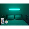 Elegant Wall Lamp with Remote Control, 120 cm Height, Aluminium Body, 15 Color Options, 4 Lighting Modes, 12V Adaptor, Perfect for Hotels & Modern Spaces