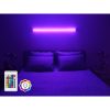 Elegant Wall Lamp with Remote Control, 120 cm Height, Aluminium Body, 15 Color Options, 4 Lighting Modes, 12V Adaptor, Perfect for Hotels & Modern Spaces