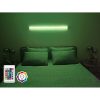 Elegant Wall Lamp with Remote Control, 120 cm Height, Aluminium Body, 15 Color Options, 4 Lighting Modes, 12V Adaptor, Perfect for Hotels & Modern Spaces