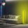 Modern Floor Lamp with Aluminium Body, 120 cm Height, Black Electrostatic Coating, 120 cm LED Strip, Type C Socket, A+ Energy Efficient | Stylish & Functional Lighting