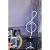 Modern Table Lamp with Remote, 16 Colors & 4 Modes, 100% Aluminium, 47 cm Height, 120 cm LED Stripes, A+ Energy Rated, Perfect for Home & Office