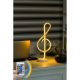 Modern Table Lamp with Remote, 16 Colors & 4 Modes, 100% Aluminium, 47 cm Height, 120 cm LED Stripes, A+ Energy Rated, Perfect for Home & Office