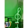 Modern Table Lamp with Remote, 16 Colors & 4 Modes, 100% Aluminium, 47 cm Height, 120 cm LED Stripes, A+ Energy Rated, Perfect for Home & Office