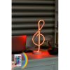Modern Table Lamp with Remote, 16 Colors & 4 Modes, 100% Aluminium, 47 cm Height, 120 cm LED Stripes, A+ Energy Rated, Perfect for Home & Office