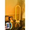 Modern Table Lamp with Remote, 16 Colors & 4 Modes, 100% Aluminium, 47 cm Height, 12 cm Base, A+ Energy Rated, 20,000+ Hours Lifetime, Stylish Design