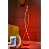 Modern Floor Lamp with Remote, 100% Aluminium, 125 cm Height, 16 Colors & 4 Modes, A+ Energy Rated, 250 cm Cord, Stylish & Functional Lighting Solution