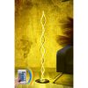 Modern Abstract Floor Lamp, 120 cm Height, 100% Aluminium, Remote Control, 16 Colors & 4 Modes, A+ Energy Rated, 25 x 25 cm, Stylish & Functional Lighting