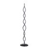 Modern Abstract Floor Lamp, 120 cm Height, 100% Aluminium, Remote Control, 16 Colors & 4 Modes, A+ Energy Rated, 25 x 25 cm, Stylish & Functional Lighting