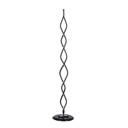 Opviq, 509CRL1119, Modern abstract floor lamp, 120 cm high, 100% aluminium, remote control, 16 colors and 4 modes, A+ energy rating, 25 x 25 cm, stylish and functional lighting