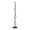 Modern Abstract Floor Lamp, 120 cm Height, 100% Aluminium, Remote Control, 16 Colors & 4 Modes, A+ Energy Rated, 25 x 25 cm, Stylish & Functional Lighting
