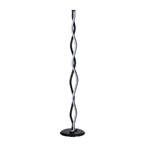 Opviq, 509CRL1119, Modern abstract floor lamp, 120 cm high, 100% aluminium, remote control, 16 colors and 4 modes, A+ energy rating, 25 x 25 cm, stylish and functional lighting
