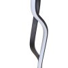 Modern Abstract Floor Lamp, 120 cm Height, 100% Aluminium, Remote Control, 16 Colors & 4 Modes, A+ Energy Rated, 25 x 25 cm, Stylish & Functional Lighting