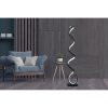 Elegant White Floor Lamp, 125 cm Height, 100% Aluminium & Iron Base, A+ Energy Rated, 20,000+ Hours Lifetime, Perfect for Modern Living Spaces