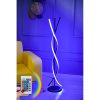 Modern Floor Lamp with Remote, 100% Aluminium, 125 cm Height, 16 Colors & 4 Modes, A+ Energy Rated, 250 cm Cord, Stylish & Functional Lighting Solution