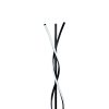 Elegant White Floor Lamp, 125 cm Height, 100% Aluminium & Iron Base, A+ Energy Rated, 20,000+ Hours Lifetime, Perfect for Modern Living Spaces