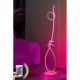 Modern Floor Lamp with Remote, 120 cm Height, 100% Aluminium, 16 Colors & 4 Modes, A+ Energy Rated, Abstract Design, Perfect for Home & Hotel