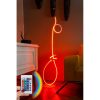 Modern Floor Lamp with Remote, 120 cm Height, 100% Aluminium, 16 Colors & 4 Modes, A+ Energy Rated, Abstract Design, Perfect for Home & Hotel
