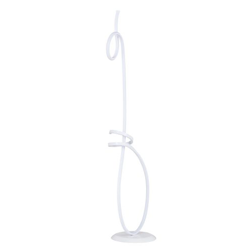 Opviq, 509CRL1105, Modern floor lamp with remote control, 120 cm high, 100% aluminum, 16 colors and 4 modes, A+ energy rating, abstract design, perfect for home and hotel