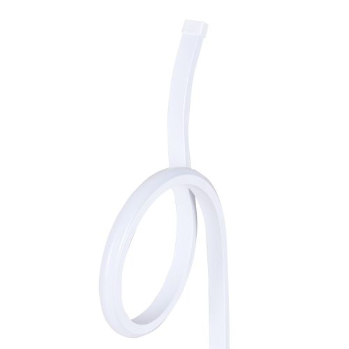 Opviq, 509CRL1105, Modern floor lamp with remote control, 120 cm high, 100% aluminum, 16 colors and 4 modes, A+ energy rating, abstract design, perfect for home and hotel