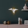 Elegant White Wall Lamp, Metal Body, 31 x 12 x 16 cm | IP20, LED 1W 3000K | Stylish Lighting for Modern Home Decor & Ambiance