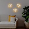 Elegant White Wall Lamp, Metal Body, 31 x 12 x 16 cm | IP20, LED 1W 3000K | Stylish Lighting for Modern Home Decor & Ambiance
