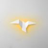 Elegant White Wall Lamp, Metal Body, 31 x 12 x 16 cm | IP20, LED 1W 3000K | Stylish Lighting for Modern Home Decor & Ambiance
