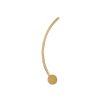 Elegant Gold Wall Lamp, Metal Body, 49 x 15 x 10 cm | SMD LED 7W 3000K | Stylish Lighting for Modern Home Decor & Ambiance