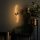 Stylish Black Wall Lamp, Metal Body, 67 cm Height | Integral LED 16W 3000K | Perfect for Modern Decor, IP20 Rated, Sleek Design for Any Room