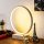 Elegant White Table Lamp, Metal Body, 30 cm x 35 cm x 9 cm | 12W LED, 3000K, 80 CRI | Perfect for Home & Office, Stylish & Functional Design