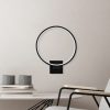 Stylish Black Wall Lamp, Metal Body, 30x36x9 cm | IP20, 12W LED 3000K, 200 cm Cable | Modern Design for Home & Office Lighting