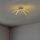 Elegant Gold Chandelier, Metal Body, 57 cm Width, 20 cm Height | SMD LED 28W 3000K | Stylish Lighting for Modern Home Decor & Ambiance