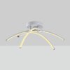 Elegant Grey Chandelier, Metal Body, 57 cm Width, 20 cm Height | SMD LED 28W 3000K | Stylish Lighting for Modern Home Décor & Ambiance