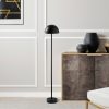 Stylish Black Floor Lamp, Metal Body, 115 cm Height, 20 cm Diameter | 80 CRI, LED 5W, 8-Hour Battery Life | Perfect for Modern Living Spaces