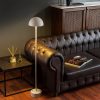 Elegant White Floor Lamp, Metal Body, 115 cm Height, 20 cm Diameter, 80 CRI, 5W LED, 8-Hour Battery Life | Perfect for Modern Home Decor & Lighting