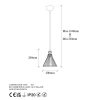 Glamorous Shiny Gold Chandelier, Metal Body, Adjustable Height, 20 x 20 x 124 cm | E27 Socket, Max 40W | Elegant Lighting for Modern Spaces, IP20