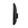 Modern Wall Lamp, Black & Yellow, 8 x 12 x 42 cm | Metal Body, E14 Socket, IP20 | Stylish Industrial & Scandinavian Design for Home Decor