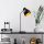 Stylish Black & Gold Table Lamp, Metal Body, 60 cm Height | E14 Socket, 40W Max, IP20 | Modern Industrial Design for Home & Office Decor