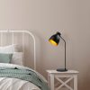 Stylish Black & Gold Table Lamp, Metal Body, 60 cm Height | E14 Socket, 40W Max, IP20 | Modern Industrial Design for Home & Office Decor