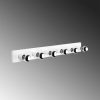 Elegant White Wall Lamp, Metal Body, 10 x 10 x 91 cm | Base Plate 91 x 10 cm, IP20, 6 x E27 Max 40W | Perfect for Modern Home Decor & Ambiance