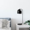 Modern Black Table Lamp, Metal Body, 17 x 22 x 60 cm | E14 Socket, 40W Max, IP20 | Stylish Industrial & Scandinavian Design for Home & Office